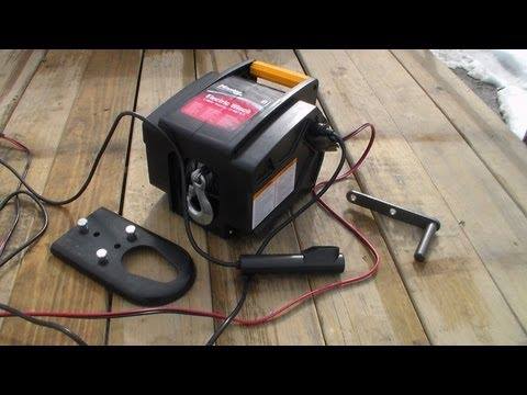 Jump Start Your Car or Bass Boat Using a Hand-Crank Battery Charger